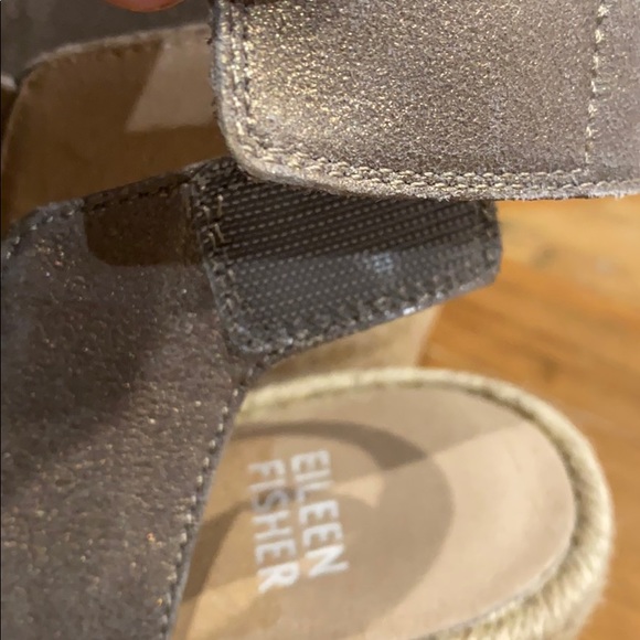NEW Eileen Fisher Largo Espadrille Wedge Sandal - Picture 7 of 10